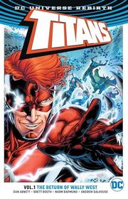Book cover for "Titans Vol. 1" by Dan Abnett