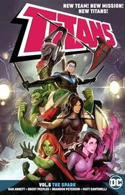 Book cover for "Titans Vol. 5" by Dan Abnett