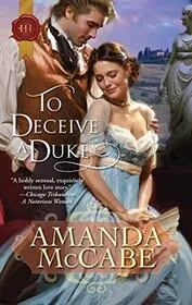Book cover for "To Deceive a Duke" by Amanda McCabe