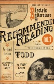 Book cover for "Todd" by Etgar Keret