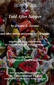 Book cover for "Told After Supper and Other Stories and Poems of Christmas" by Jerome K Jerome