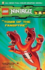 Book cover for "Tomb of the Fangpyre" by Greg Farshtey