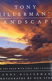Book cover for "Tony Hillerman's Landscape: On the Road with Chee and Leaphorn" by Anne Hillerman & Don Strel
