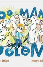 Book cover for "Too Many Golems" by Jane Yolen