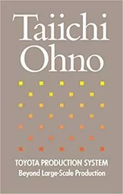 Book cover for "Toyota Production System" by Taiichi Ohno