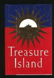 Book cover for "Treasure Island" by Justin Scott