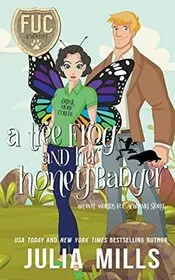 Book cover for "Tree Frog and Her Honey Badger" by Julia Mills