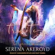 Book cover for "Trinity" by Serena Akeroyd