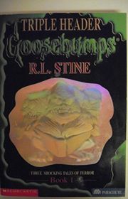 Book cover for "Triple Header Book 1" by R.L. Stine