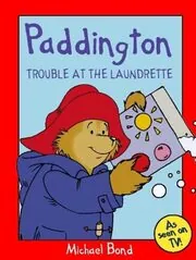 Book cover for "Trouble at the Laundrette" by Michael Bond