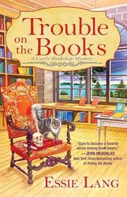 Book cover for "Trouble on the Books" by Linda Wiken