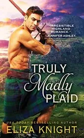 Book cover for "Truly Madly Plaid" by Eliza Knight