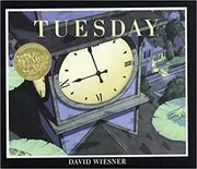 Book cover for "Tuesday" by David Wiesner