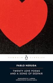 Book cover for "Twenty Love Poems and a Song of Despair" by Pablo Neruda