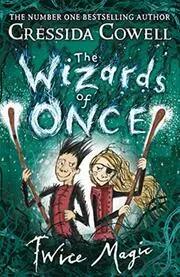 Book cover for "Twice Magic" by Cressida Cowell