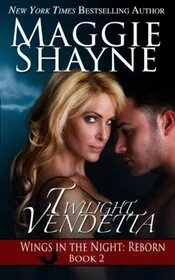 Book cover for "Twilight Vendetta" by Maggie Shayne