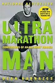 Book cover for "Ultramarathon Man" by Dean Karnazes