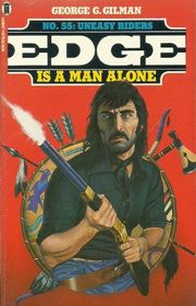 Book cover for "Uneasy Riders" by Terry Harknett