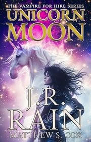 Book cover for "Unicorn Moon" by J R Rain