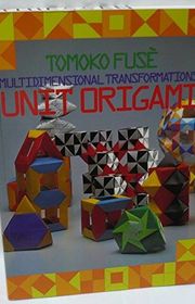 Book cover for "Unit Origami" by Tomoko Fuse