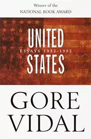 Book cover for "United States" by Gore Vidal