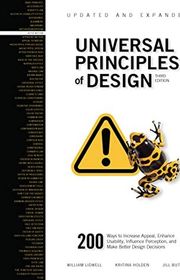 Book cover for "Universal Principles of Design" by William Lidwell, Kritina Holden, and Jill Butler