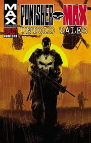 Book cover for "Untold Tales of Punisher Max" by Jason Starr