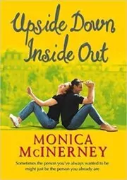 Book cover for "Upside Down, Inside Out" by Monica McInerney
