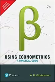 Book cover for "Using Econometrics" by A. H. Studenmund