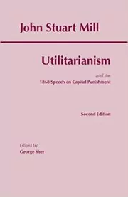 Book cover for "Utilitarianism" by John Stuart Mill