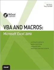 Book cover for "VBA and Macros" by Bill Jelen