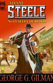 Book cover for "Valley of Blood" by Terry Harknett