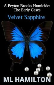 Book cover for "Velvet Sapphire" by ML Hamilton