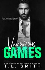 Book cover for "Venomous Games" by TL Smith