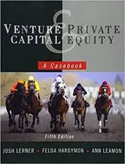 Book cover for "Venture Capital and Private Equity" by Josh Lerner