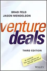 Book cover for "Venture Deals" by Brad Feld