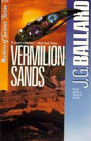 Book cover for "Vermilion Sands" by JG Ballard