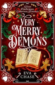 Book cover for "Very Merry Demons" by Eva Chase