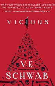Book cover for "Vicious" by V. E. Schwab