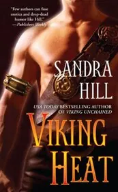 Book cover for "Viking Heat" by Sandra Hill