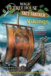Book cover for "Vikings" by Mary Pope Osborne