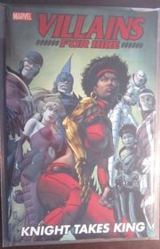 Book cover for "Villains for Hire" by Dan Abnett