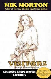 Book cover for "Visitors" by Nik Morton