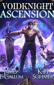 Book cover for "Voidknight Ascension" by James T Callum