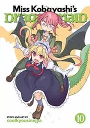Miss Kobayashi's Dragon Maid Manga book cover