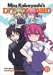 Miss Kobayashi's Dragon Maid Manga book cover