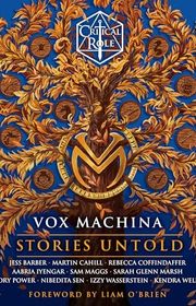 Book cover for "Vox Machina--Stories Untold" by Mike Chen