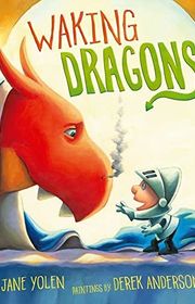 Book cover for "Waking Dragons" by Jane Yolen