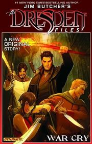 Book cover for "War Cry" by Jim Butcher