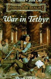 Book cover for "War in Tethyr" by Victor Milan